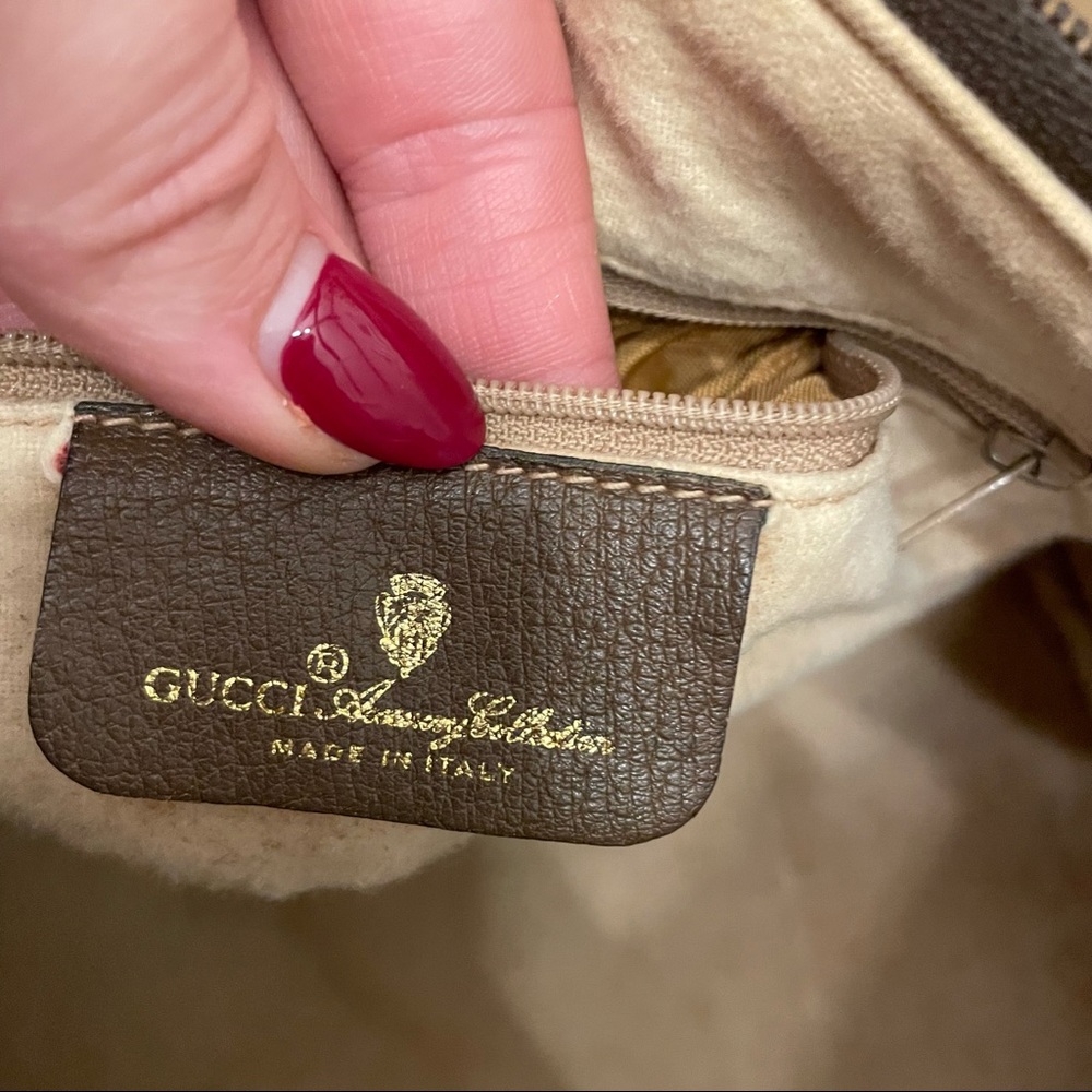 Authentic Vintage Gucci Web Supreme Boston Bag - Picture 9 of 12